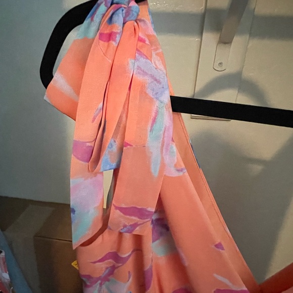 Wayf Alma tiered floral ruffle dress, size M - Picture 2 of 8